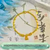 Pulsera de Corazón Trenzado de Plata Pura 999 para Deseos para Mujer, Pulsera Versátil de Tejido Estilo Vintage de Lujo Ligero