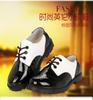 Sapatos de couro infantis sapatos casuais de couro para meninos estudantes crianças grandes sapatos para apresentação preto fábrica atacado