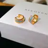 Elegância vintage! Brincos de franja em gota d'água com zircônia azul, brincos estilo corte francês, sensação de luxo leve e alta qualidade para mulheres