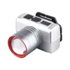 TEMU TIKTOK farol portátil de liga de alumínio função de zoom telescópico farol de longa duração para iluminação externa
