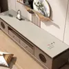 Novo Gabinete de TV, Aparador, Jogo Americano para Mesa de Centro Série Lótus Estilo Chinês, À Prova d'Água, Resistente a Óleo, Fácil de Limpar, Não Deixa Marcas, Jogo Americano