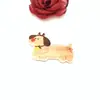 Pinza para el pelo de perro estilo japonés Ambiente Navideño Bufanda de Invierno para Gato y Perro Cachorro Acrílico Lindo Dibujo Animado Pinza para el Pelo