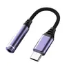 Cable Adaptador de Auriculares Tipo-C Transfronterizo Adecuado para Apple y Android, Totalmente Compatible con Versión Digital Tipo-C a 3.5mm