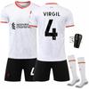 2425 Liverpool Segunda Equipación de Fútbol No. 11 Savhe Jersey 4 Van Dake Nuevo Beta Secado Rápido Ropa Deportiva