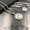 Colgante de collar de acero de titanio europeo y americano estilo hip-hop para hombre colgante de perla colgante retro joyería de aleación collar de acero inoxidable
