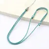 Anel anel moda pingente acessórios semi-acabados corda de pingente assento de lótus acessórios de pingente de jade universal corda diy artesanal