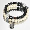 Venta caliente al por mayor [Niebla Lan] nuevo estilo chino estilo nacional pulsera fantasma de montaña gastar dinero pulsera de doble capa femenina lujo ligero Avanzado