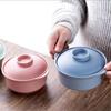 Tazón creativo para fideos instantáneos sabor trigo con tapa tazón para sopa para estudiantes vajilla japonesa lonchera tazón para fideos instantáneos taza para fideos instantáneos regalo fabricantes