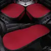 Cojín para Asiento de Coche Seda Helada Cojín de Coche de Verano Juego de Tres Piezas de Lino Pieza Única Esterilla Cojín de Asiento de Verano Esterilla Universal para Asiento Trasero para Todas las Estaciones