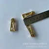 En stock 5# tirador de cremallera de metal de nailon color oro claro color pistola rosa dorado de alta calidad tirador para equipaje bolso de mano tirador