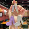 Amazon Creativo Llavero de Zapatos de Tacón Alto para Mujer Incrustado de Diamantes Colgante Exquisito de Bolso de Niña Accesorio Pequeño