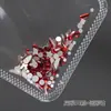 Año Nuevo Rojo Grande Mini Planos Pequeños Fondo Redondo Forma Especial Mixto Joyería para Uñas Reemplazo Mixto Diamante K9 Diamante Manicura