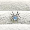 Tornillo de oreja de araña de ópalo de aleación de titanio ASTM F-136, tornillo de oreja de ópalo con rosca interna de titanio Peng Ti G23, tornillo de labio