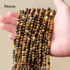 Cuentas Redondas de Cristal Pulsera Larga Semi-terminada Pulsera de Cuentas Redondas Sueltas de Ágata Cuentas Espaciadoras Cadena de Cuentas DIY Accesorios de Joyería Artículo Caliente