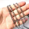 Acero Inoxidable Directo de Fábrica Nk3:1 Cadena Figaro para Hombre y Mujer Cadena Cubana Hip-Hop Gruesa