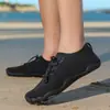 Sapatos de vadeio de secagem rápida para exterior, resistentes ao desgaste, antiderrapantes, sapatos aquáticos leves, sapatos de praia, sapatos anfíbios para homens e mulheres, sapatos de ioga respiráveis