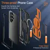 Funda para Teléfono Explorer S26Ultra/Plus Aplicable a Amazon Transfronterizo, Funda para Teléfono S25 de Grado Militar a Prueba de Tres Elementos