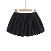 Saia Plissada Botão Menina Doce Feminina Verão 2025 Novo Estilo Americano Preppy Perna Longa Saia Tutu