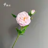 Flores Artificiales de Rosa Hidratantes Estilo Pastoral para Hogar, Sala de Estar, Decoración de Hotel, Adornos de Rosa para Bodas
