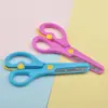 Tijeras de Seguridad para Niños, Tijeras de Acero Inoxidable para Niños, Tijeras Estudiantiles para Manualidades, Tijeras Seguras de Punta Redonda, Suministro Directo del Fabricante, Personalizable