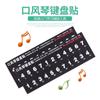Pegatinas para teclado de armónica, sencillas, profesionales, de 37 y 32 teclas, para principiantes, de 27 teclas, compatibles con Swan Qimei Suzuki.