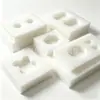 Plástico bolha de vidro para embalagem à prova de choque, espuma de polietileno (pérola) para absorção de choque, algodão protetor para itens frágeis, forro de espuma de polietileno (pérola) para caixas de presente