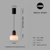 Lustre Pequeno de Cabeceira para Quarto em Estilo Italiano Luz Criativa de Luxo Celebridade da Internet Simples Moderno Bar Designer Luminária Pendente High-End