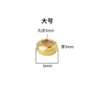 Anillo de Plata de Ley S925 con Banda de Silicona, Cadena de Cuentas de Ajuste, Pulsera con Cuentas de Posicionamiento, Cadena de Cuentas Espaciadoras de Ábaco, Accesorios para Joyería DIY
