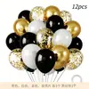 Aliexpress Set de Globos Metálicos Transparentes de Látex con Confeti de Oro Rosa y Lentejuelas Decoración para Fiesta de Cumpleaños Globos