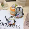 Tela Nueva Oso Lindo Pingüino Bolsa Broche Accesorio para el Cabello Accesorios Dibujos Animados DIY Materiales Auxiliares para Ropa Colgante Venta al por Mayor