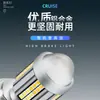 Faro LED de motocicleta de alto brillo H4 H6 BA20D luz para vehículo eléctrico con haz alto y bajo integrado, foco bicolor blanco y amarillo