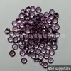 Piedras Preciosas Redondas Sueltas Cultivadas en Laboratorio, Piedras Preciosas Sintéticas, Piedras Preciosas de Colores en Stock, Zafiro Real, Zafiro Amarillo al por Mayor