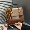 Bolso Exquisito de Estilo Coreano Nuevo y de Moda 2026, Textura Retro de Nicho, Multiusos, Mochila para Estudiantes que Asisten a Clase