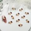 Nuevo estilo chino joyería de uñas de dibujos animados abanico antiguo luminoso joyería de uñas Guochao accesorios para uñas de uso diario joyería de uñas