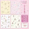 Cuaderno A5, Alta Calidad, Diario Lindo de Dibujos Animados, Bloc de Notas, Recompensa para Estudiantes, Tapa Blanda, Cuaderno Rayado, Venta al por Mayor