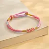 Festival del Bote del Dragón cuerda colorida tejida a mano cuerda roja pulsera para niños y bebés zongzi amuleto de tigre cuerda de mano regalo mayoreo