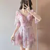Nuevo Traje de Baño Enterizo con Falda Estilo Coreano Tallas Grandes para Mujer, Conservador, Cubre Vientre, Adelgazante, Push-Up, para Aguas Termales y Vacaciones, Traje de Baño Tallas Grandes para Chicas Gorditas