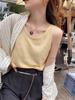 Chaleco Camisola para Mujer para Usar Debajo de un Blazer, Cubriendo los Lados del Pecho, Nuevo Estilo Popular 2026, Corte Holgado