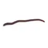 Exportação de comércio exterior simulação de inseto modelo de pesca equipamento de pesca TPR molusco de borracha macia falso 8cm minhoca falsa vermelho worm toy