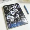 Cuaderno Nuevo Delgado Animal Oscuro Seleccionado Cuidadosamente de 400 Páginas con Páginas Rayadas A4 para Notas, Preparación de Exámenes, Diario y Actividades
