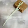 Pasador de Acetato Accesorios para el Cabello Pasador de Imitación de Jade Pasador de Estilo Antiguo Dinastía Han Pasador de Acetato al por Mayor Pasador de Hoja Acrílica