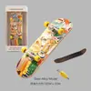 Juguete de patineta de dedo Amazon con explosiones transfronterizas rusas, rodamiento de aleación de arce de cinco capas, descompresión de la punta del dedo del pulgar.