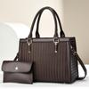 Bolso de mujer nuevo, bolso de dos piezas, venta al por mayor, moda europea y americana, bolso bandolera de gran capacidad para mujer