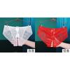 Yan Beiwei una generación de ropa interior para damas verano delgada malla semipermeable bordado viento nacional tiro bajo pantalones entrepierna abierta 574