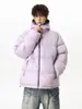 Chaqueta con Capucha de Algodón para Pareja Jack Chuan Yang Invierno Engrosada Cálida Holgada Abrigo de Algodón Tendencia Versátil Superior Chaqueta de Algodón