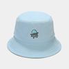Nuevo y lindo sombrero de pescador de pulpo de dibujos animados estilo coreano, sombrero de cubo de pulpo para pareja de estudiantes, sombrero de viaje de verano para exteriores