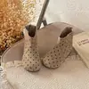 Botas Birkenstock retro de lunares estilo coreano para niños, nueva colección otoño 2026, botas individuales, botines cortos para niñas, botas tipo Martin modernas y sencillas