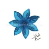 Novas Decorações de Natal Flor de Pó Dourado Guirlanda de Cipó Flores Porta e Janela Flores de Natal Fabricante Atacado