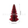 Adornos de Papel para Árbol de Navidad Adornos Navideños para Sala de Estar Decoraciones para el Hogar Escritorio Plegable Fácil Almacenamiento Adornos Pequeños para Pasillo