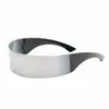 Gafas de Sol Parpadeantes LED Celebridad de Internet Discoteca Bar KTV Tecnología Futura Atmósfera Rendimiento Accesorios de Gafas de Sol Obturadores Parpadeantes